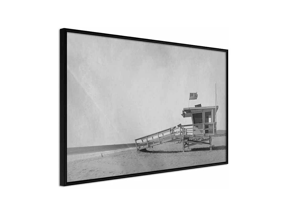 Affiche Murale Encadrée "To the Rescue" 60 x 40 cm Noir