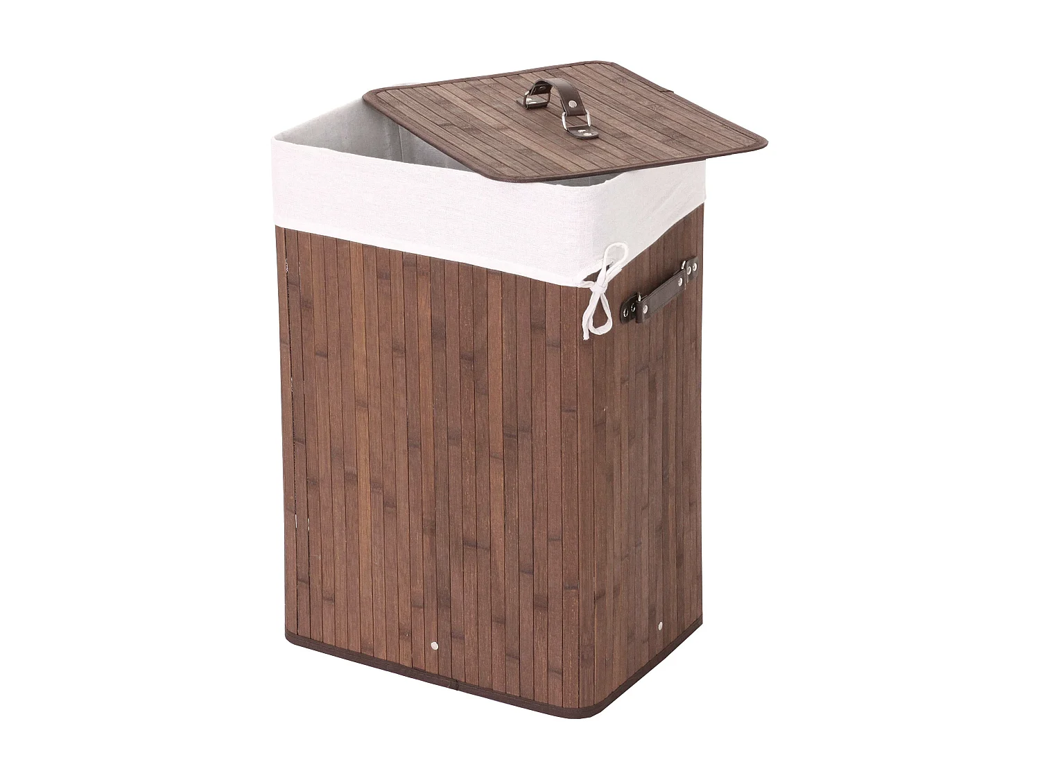 Cesto para la ropa MCW-C21,  marrón