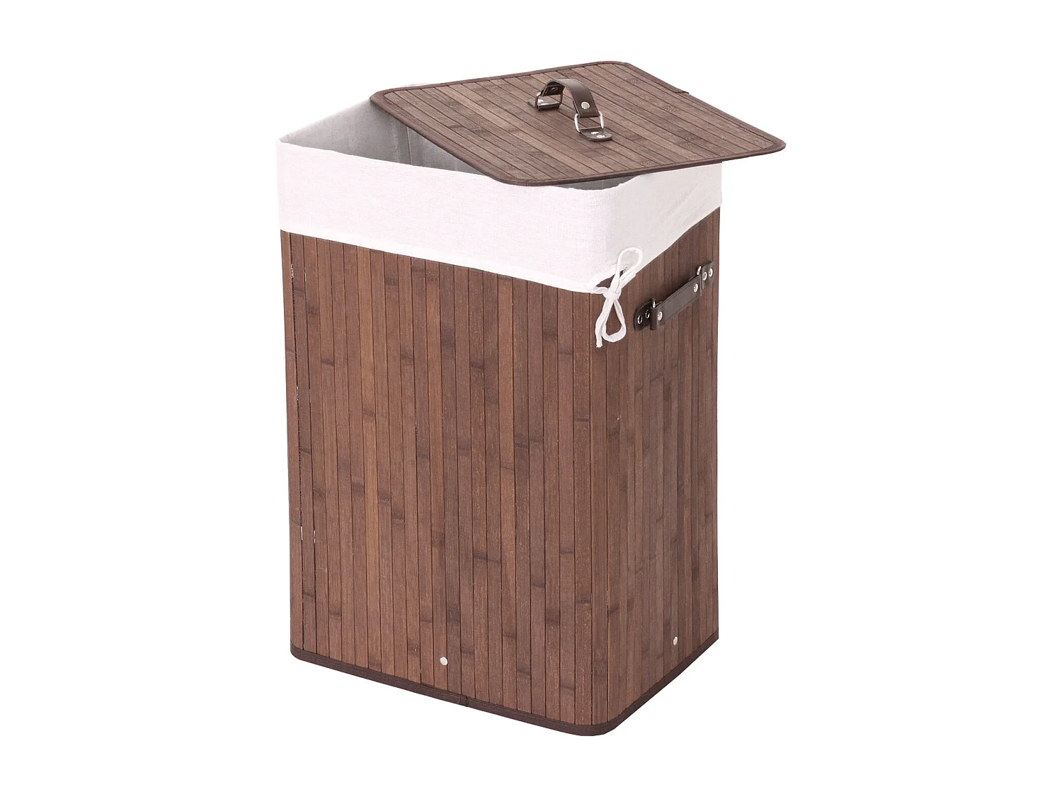 Cesto para la ropa MCW-C21,  marrón