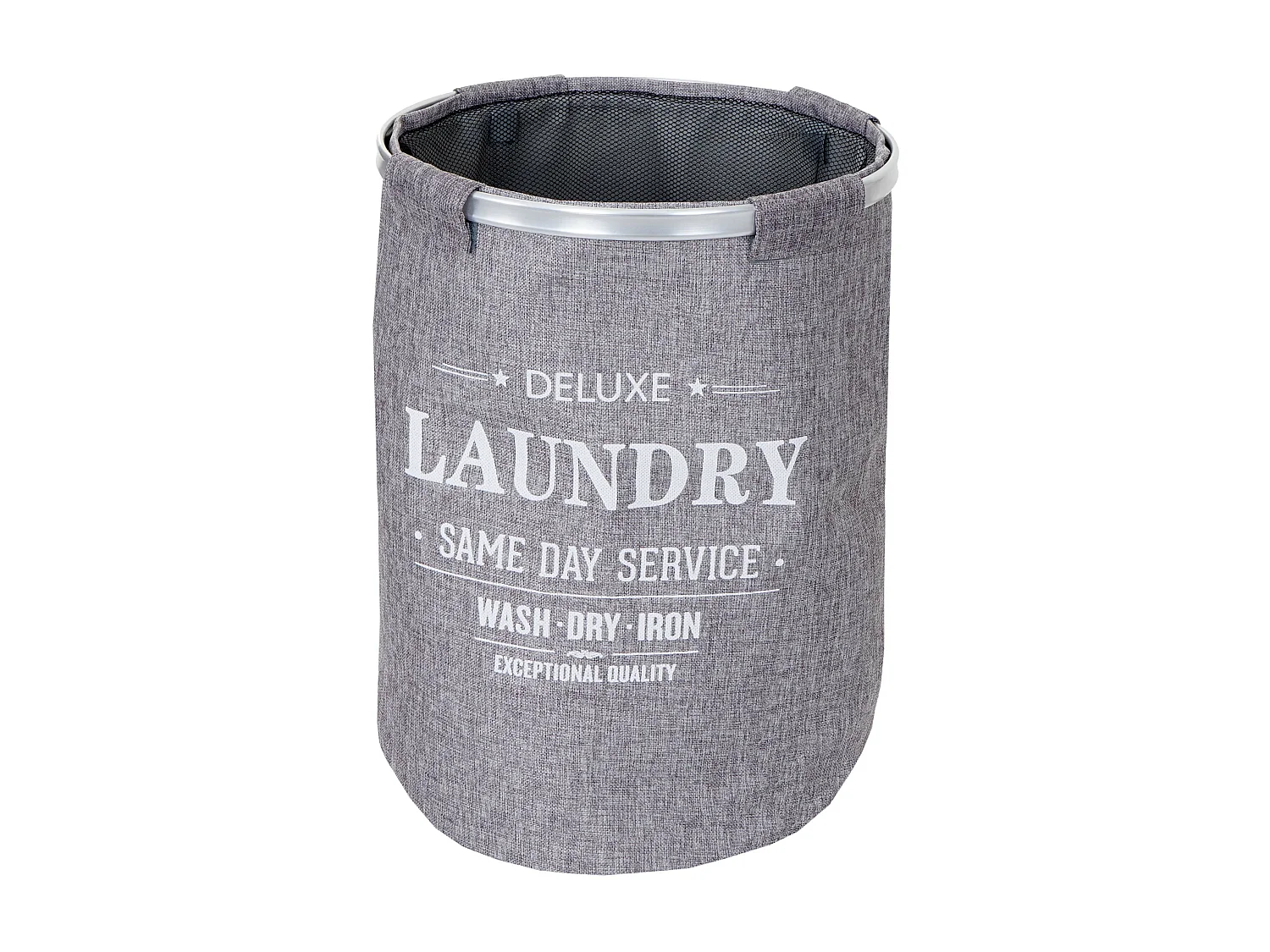 Collecteur de linge MCW-C34 avec filet 65l Cord,  gris