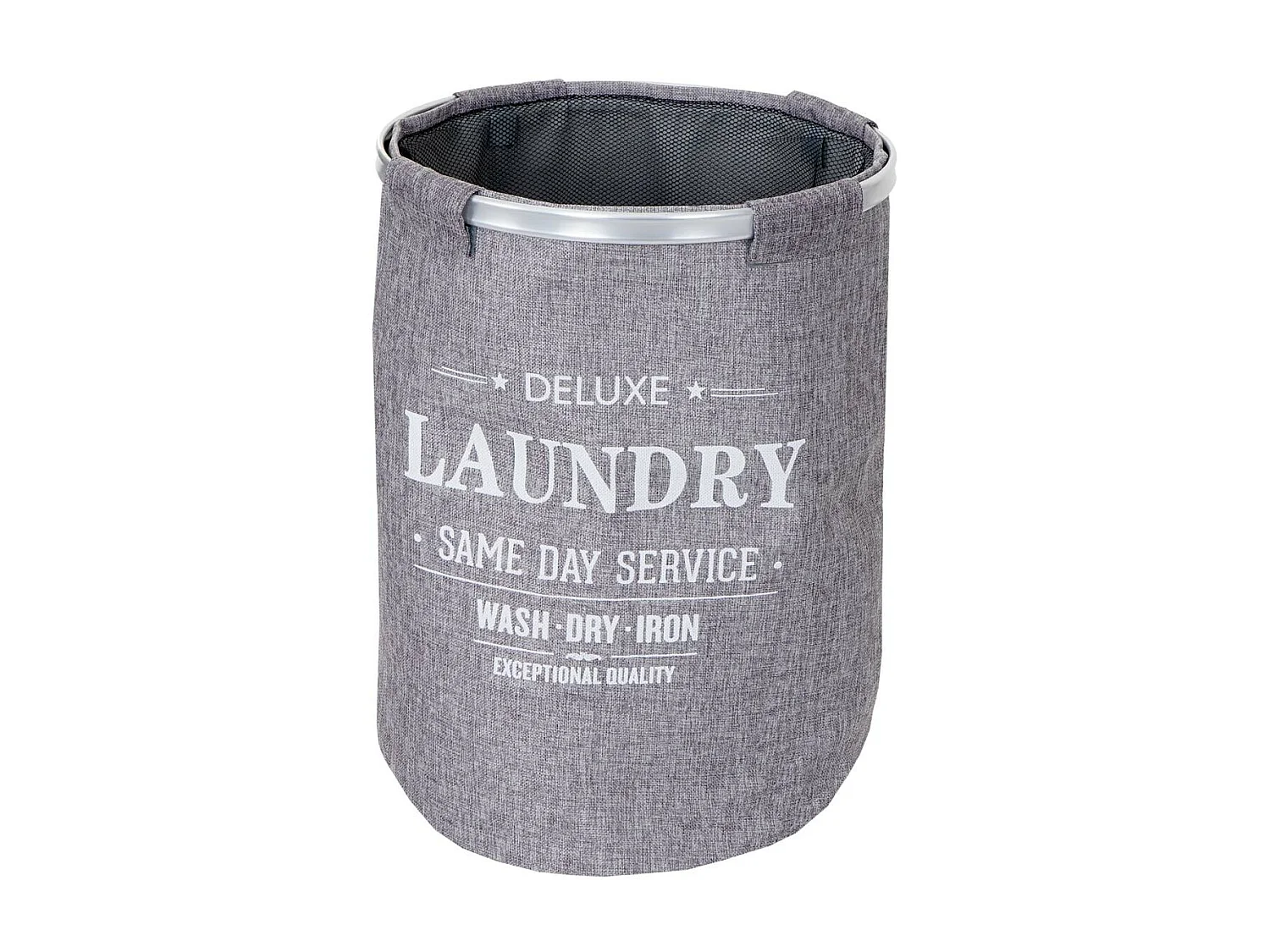 Collecteur de linge MCW-C34 avec filet 65l Cord,  gris