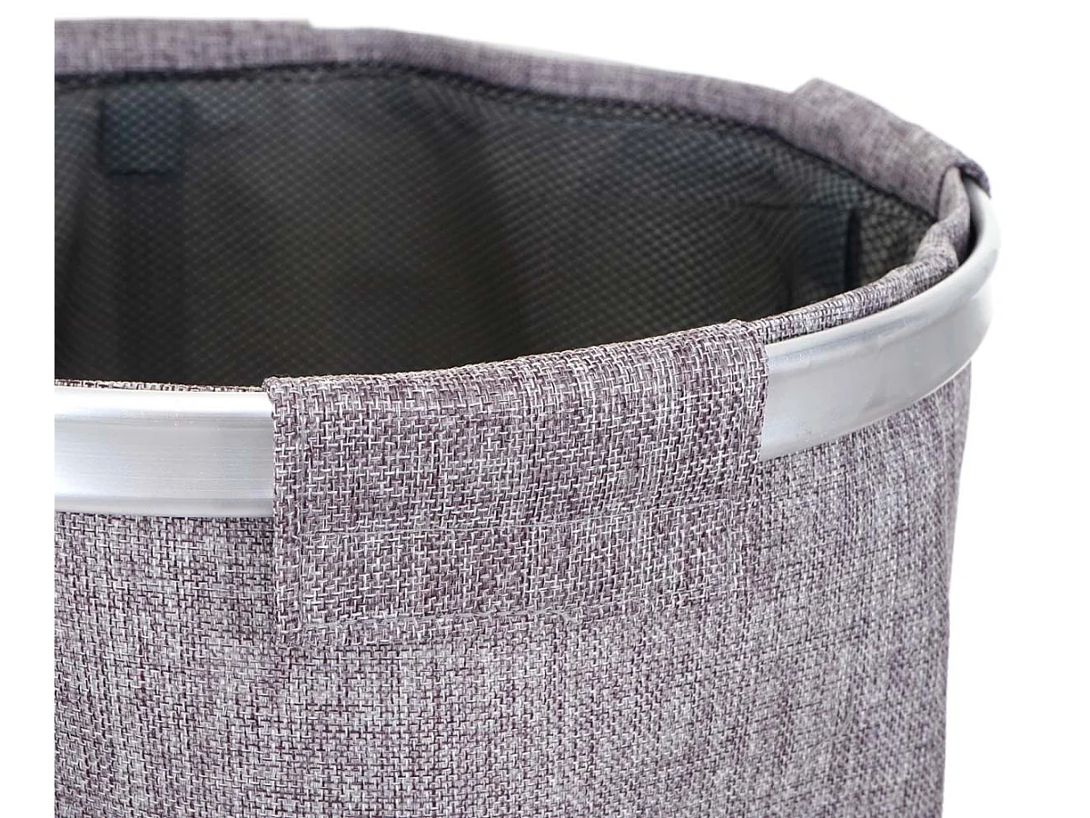 Collecteur de linge MCW-C34 avec filet 65l Cord,  gris