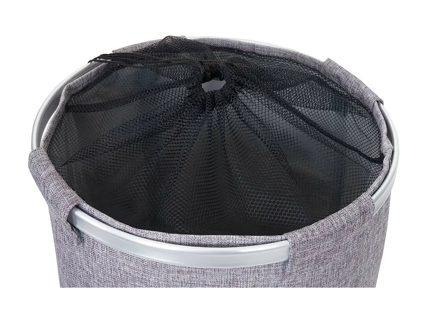 Collecteur de linge MCW-C34 avec filet 65l Cord,  gris