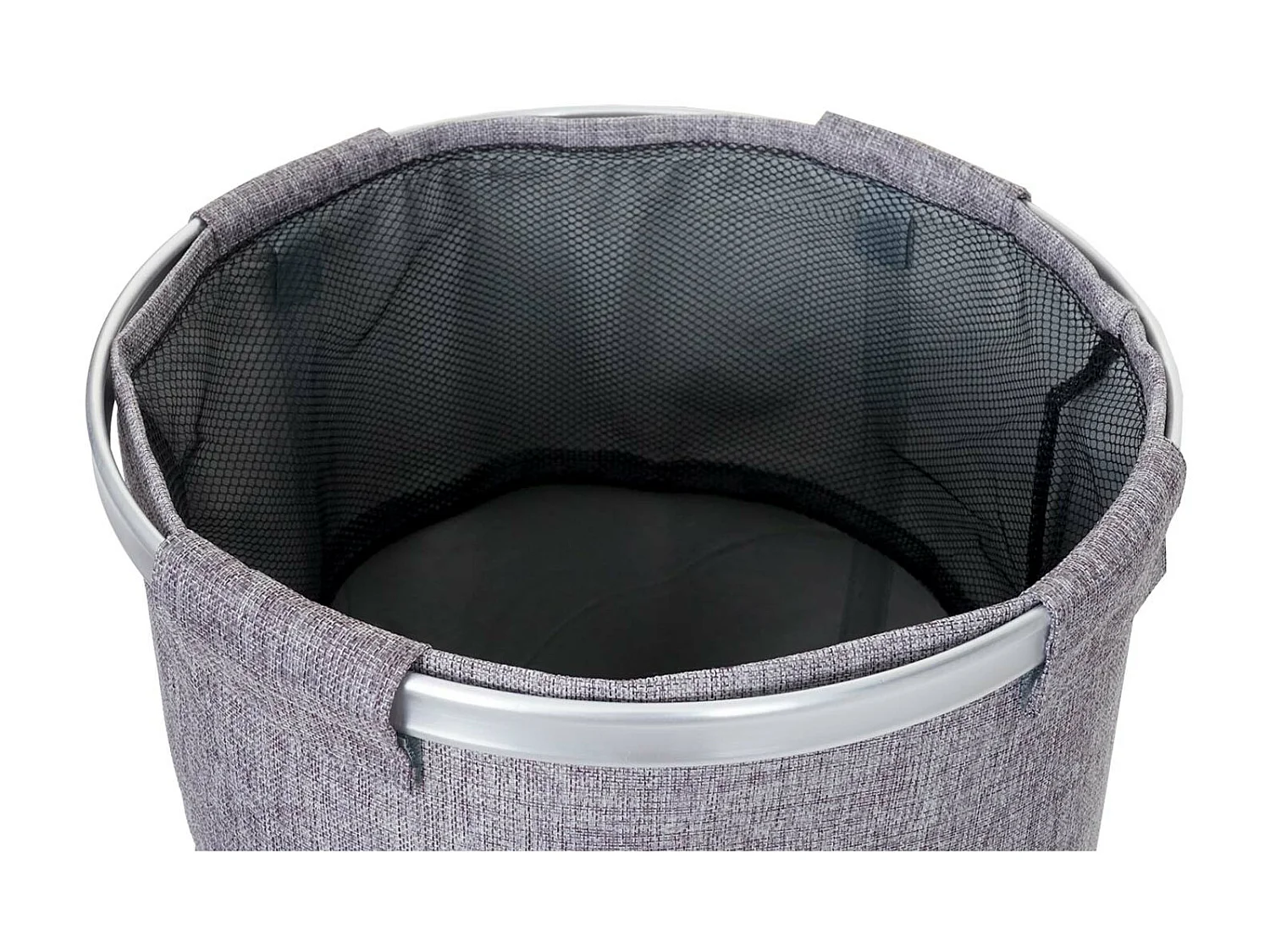 Collecteur de linge MCW-C34 avec filet 65l Cord,  gris