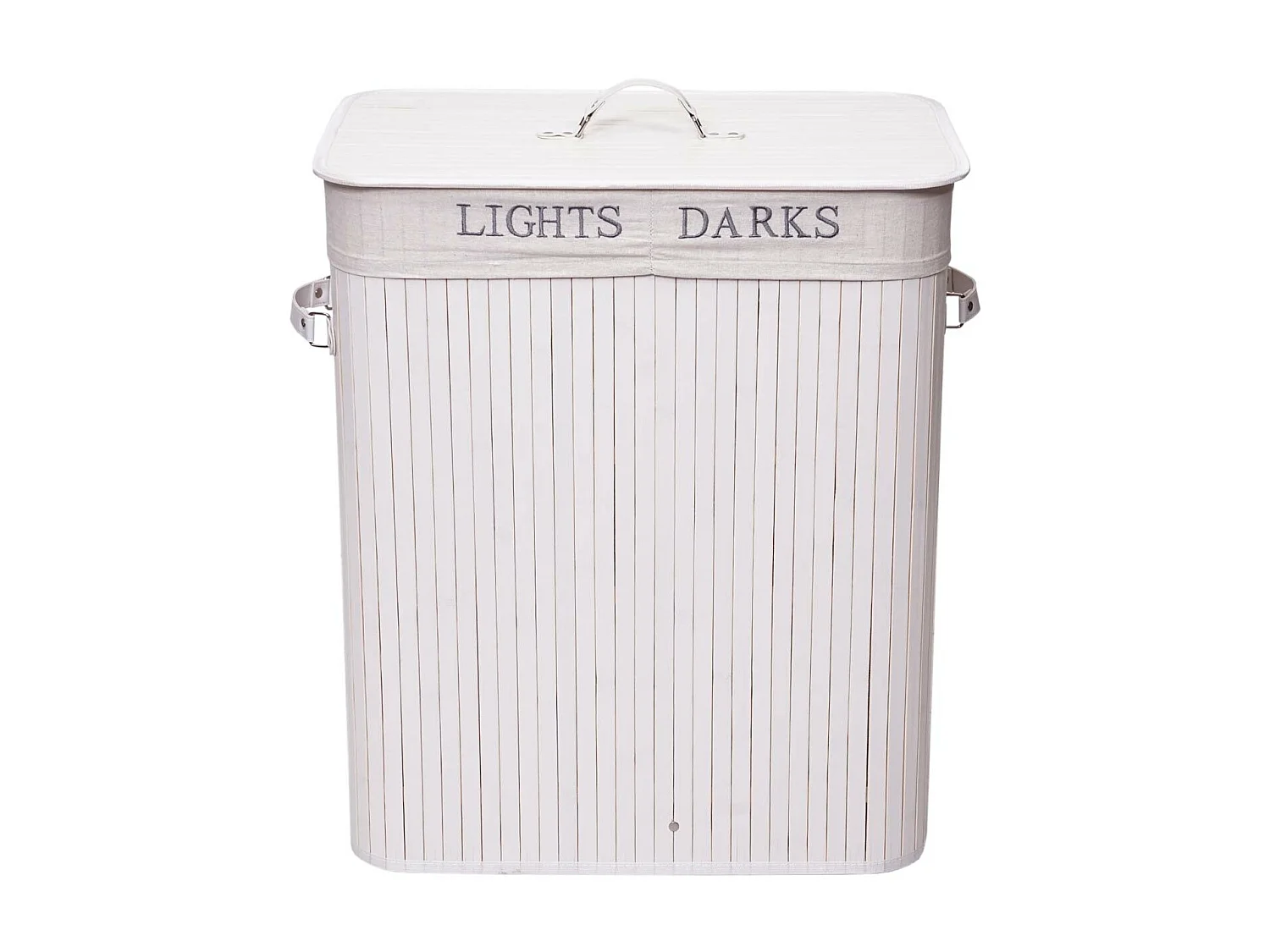 Cesto para la ropa MCW-C21,  blanco