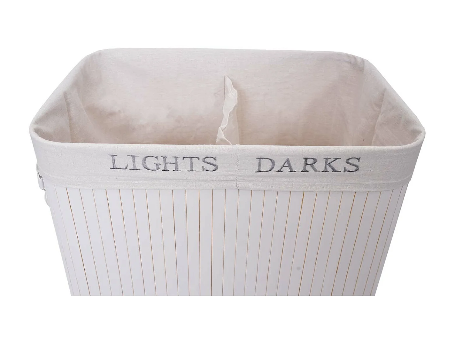 Cesto para la ropa MCW-C21,  blanco