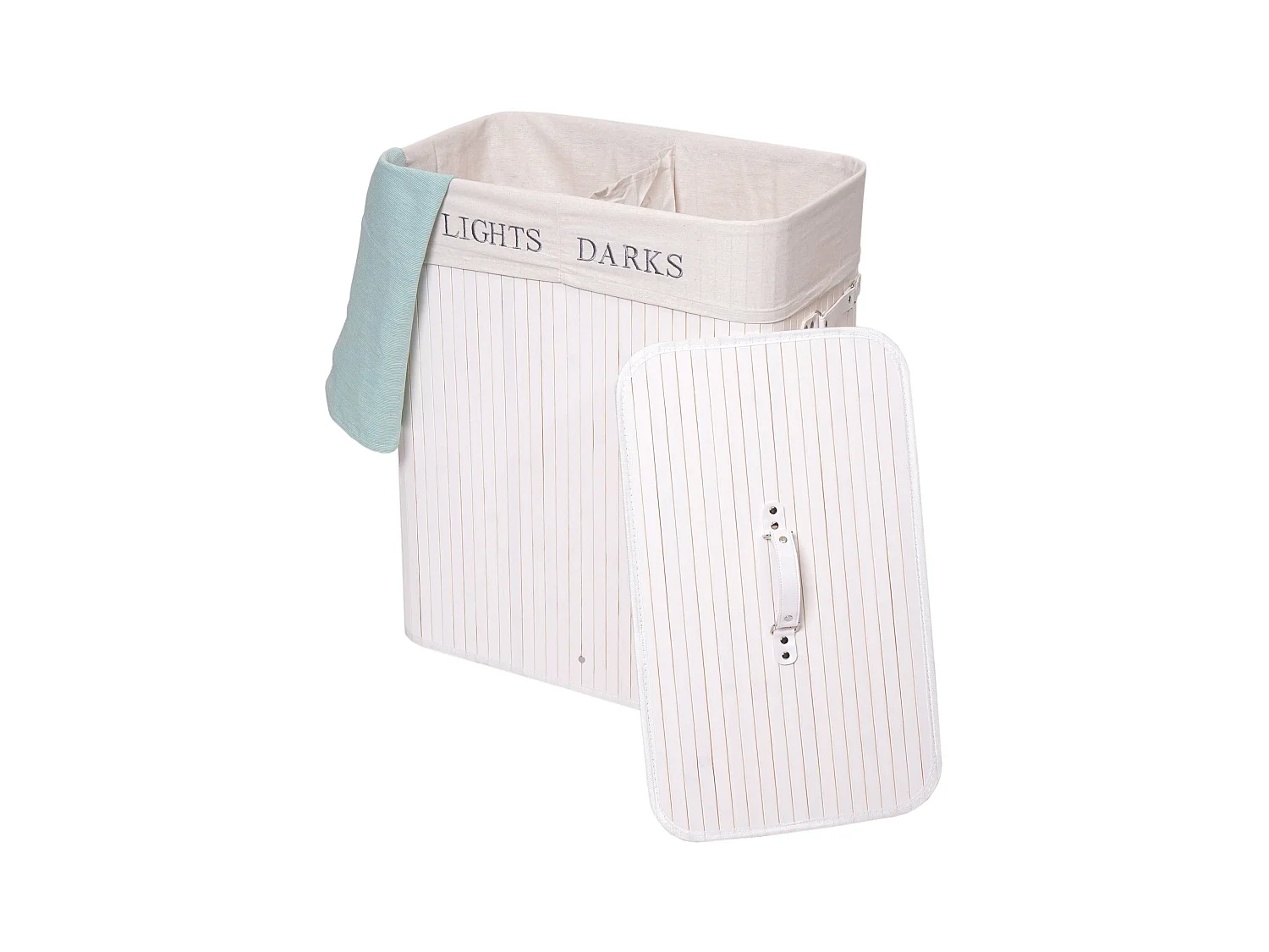 Panier à linge MCW-C21,  blanc