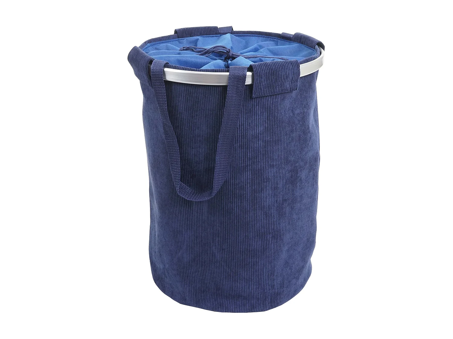 Collecteur de linge MCW-C34,  velours bleu