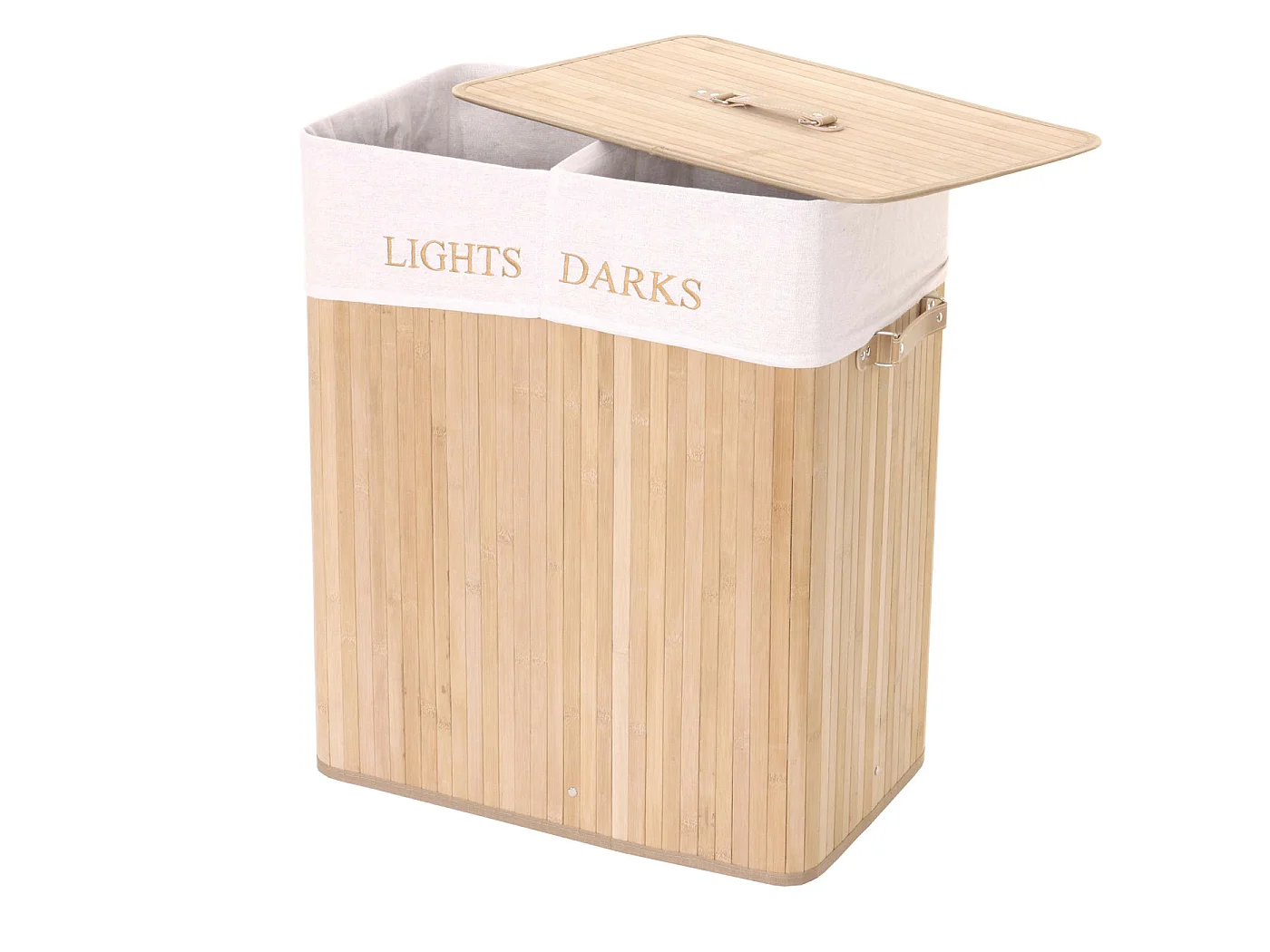 Panier à linge MCW-C21,  nature