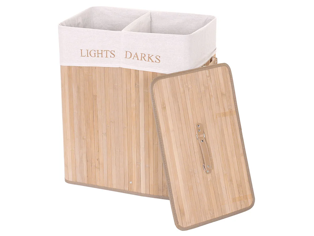 Panier à linge MCW-C21,  nature