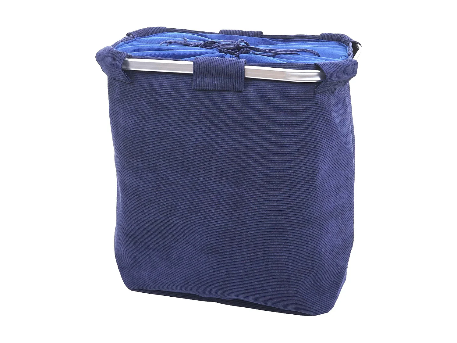 Collecteur de linge MCW-C34,  velours bleu