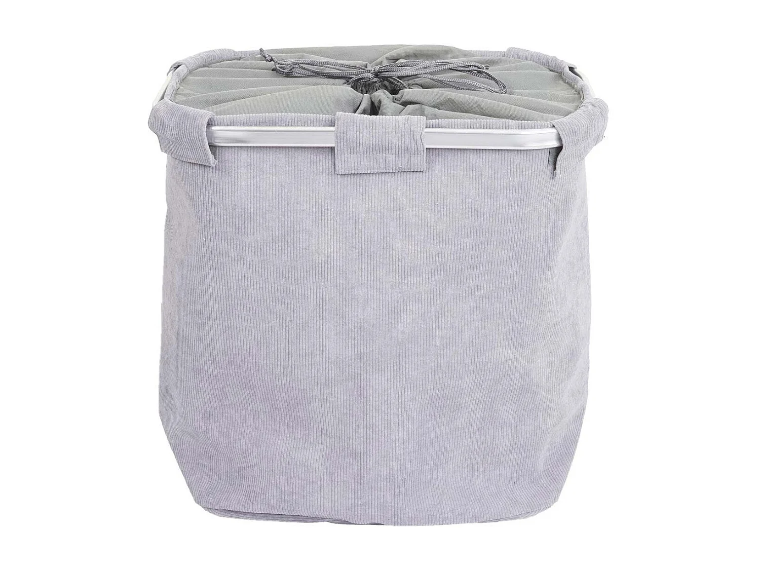 Collecteur de linge MCW-C34,  velours gris