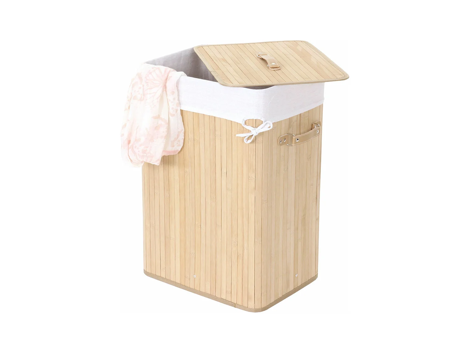 Kosz na pranie MCW-C21,  kolor naturalny