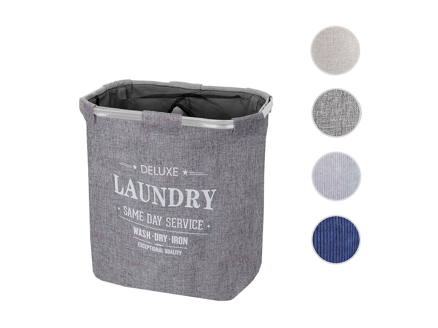 Collecteur de linge MCW-C34,  gris