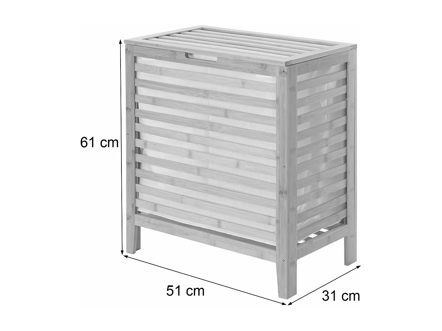 Cesto para la ropa MCW-B92
