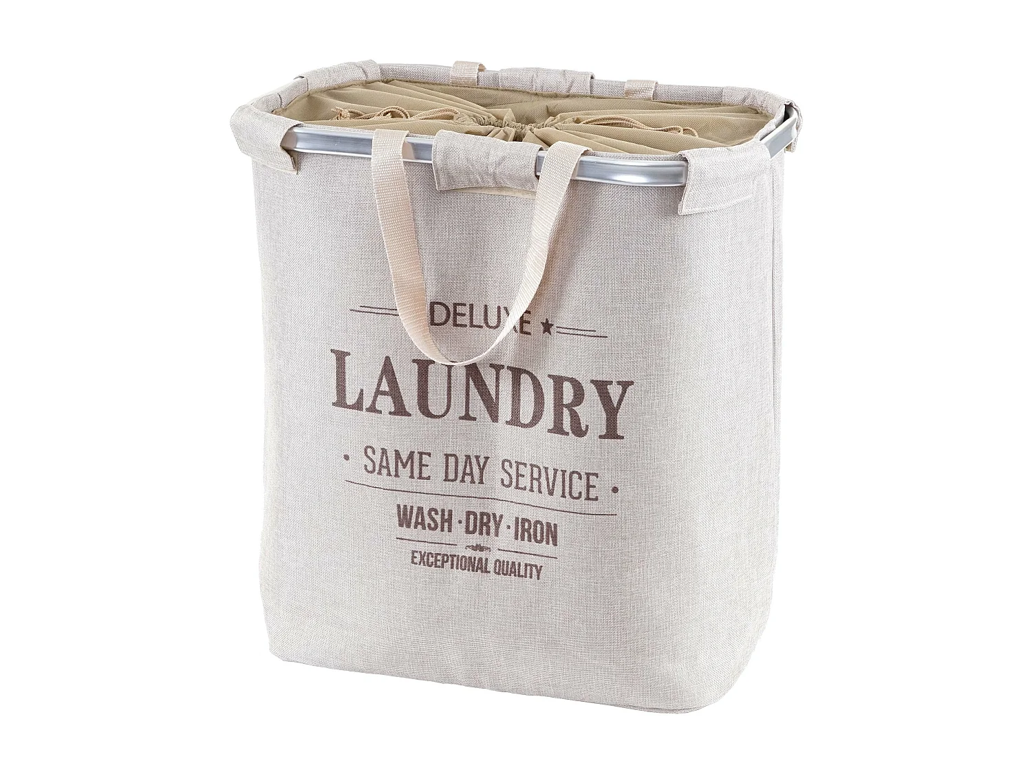 Wäschesammler MCW-C34, Beige