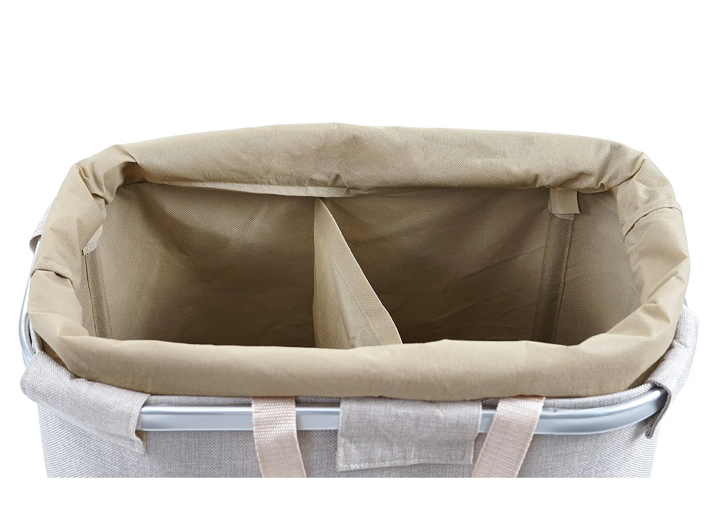 Wäschesammler MCW-C34, Beige