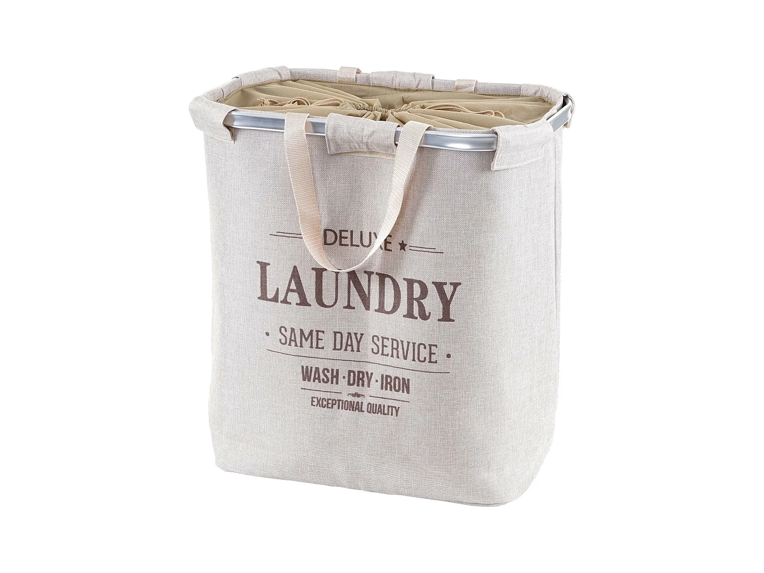 Collecteur de linge MCW-C34,  beige