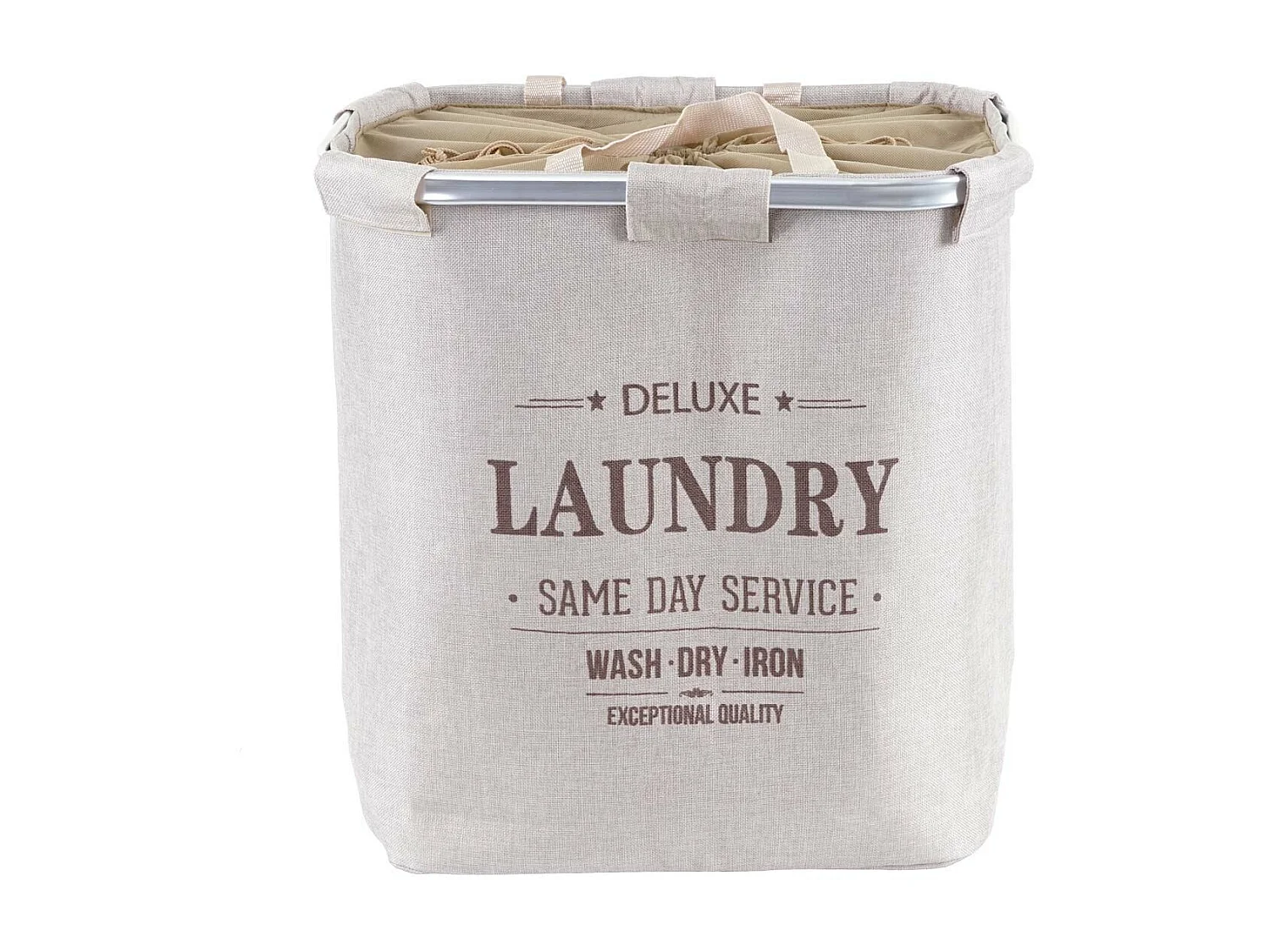 Collecteur de linge MCW-C34,  beige