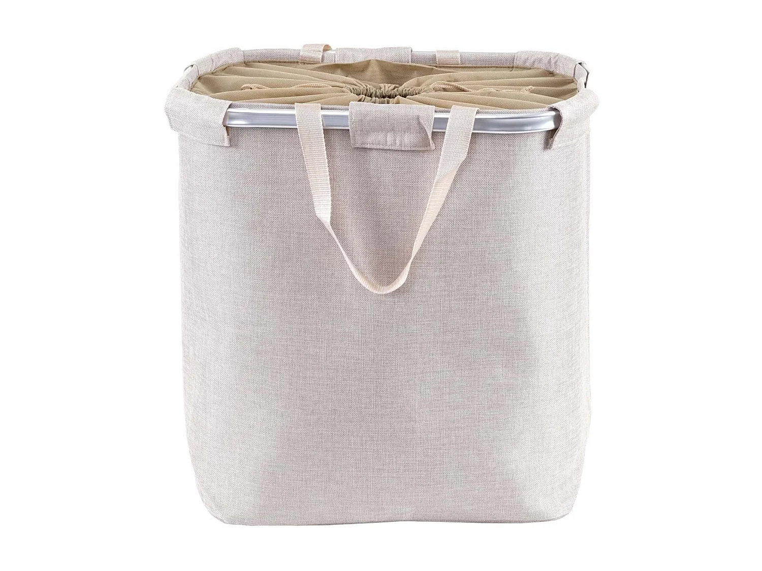 Coletor de roupa MCW-C34,  bege