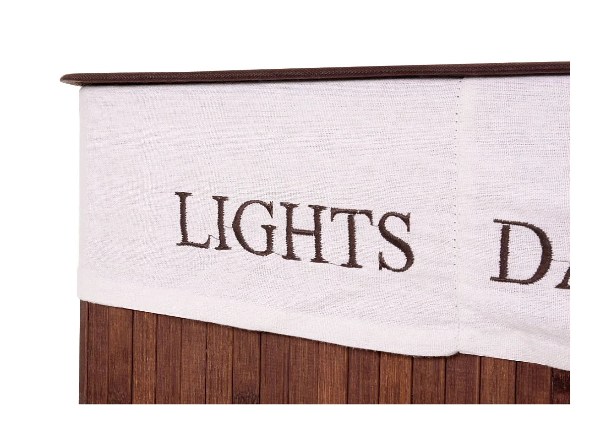 Wäschekorb MCW-C21, Braun