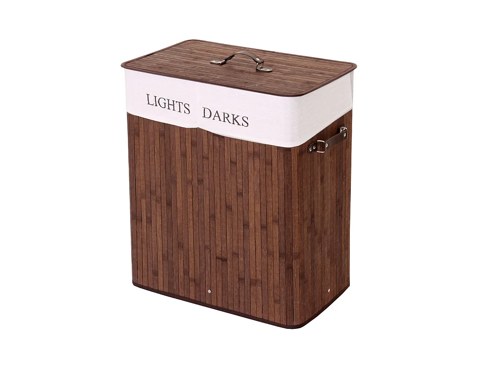 Cesto para la ropa MCW-C21,  marrón