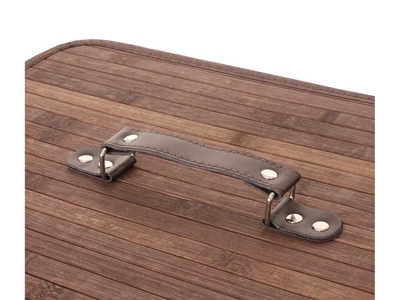 Cesto para roupa suja MCW-C21,  castanho