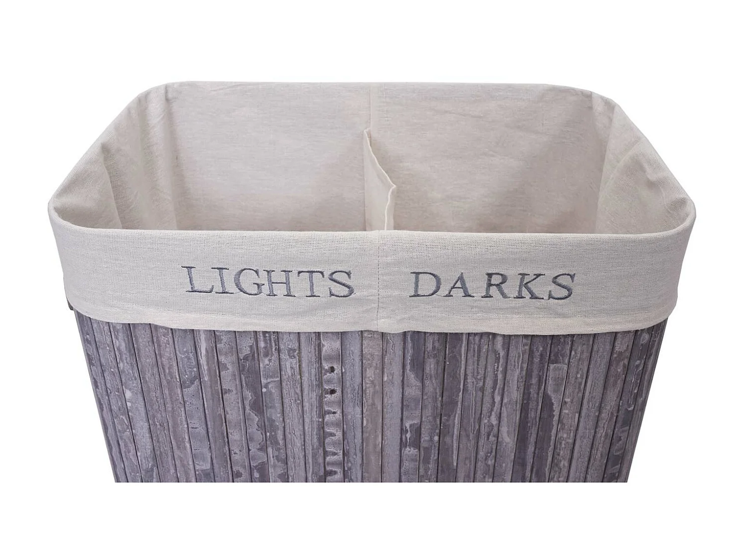 Cesto para la ropa MCW-C21,  gris-azul