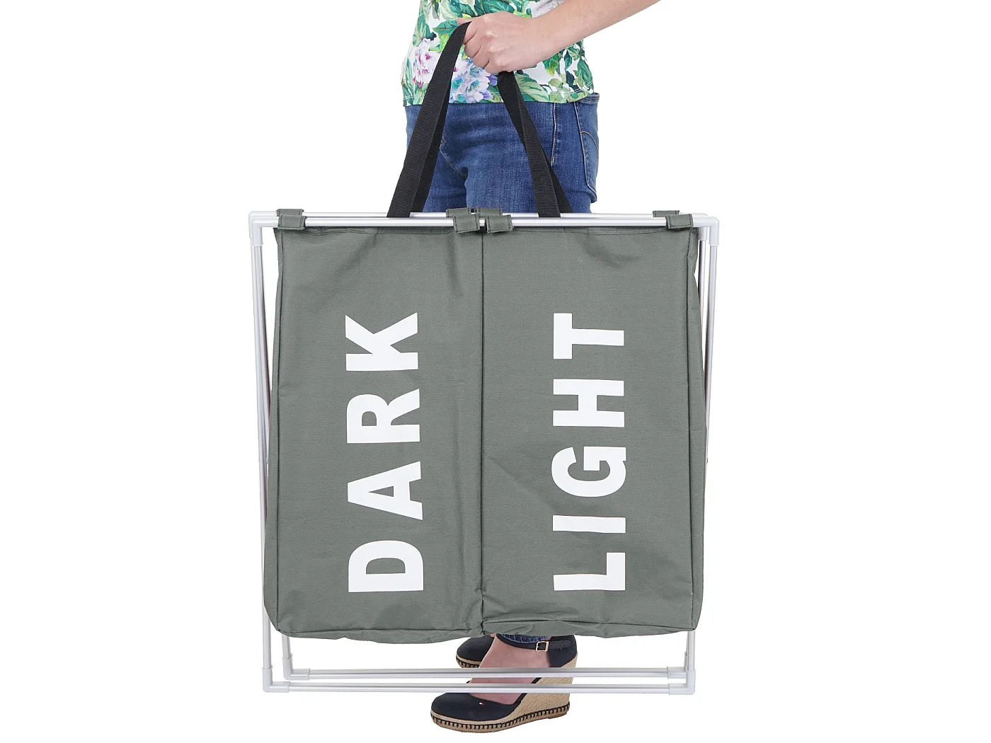 Collecteur de linge MCW-C36,  gris