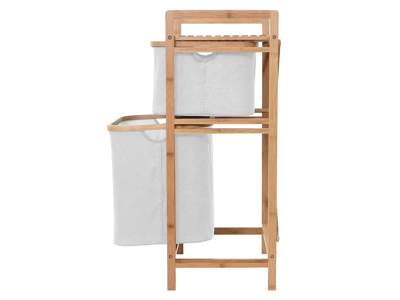 Coletor de roupa MCW-B56,  branco-creme