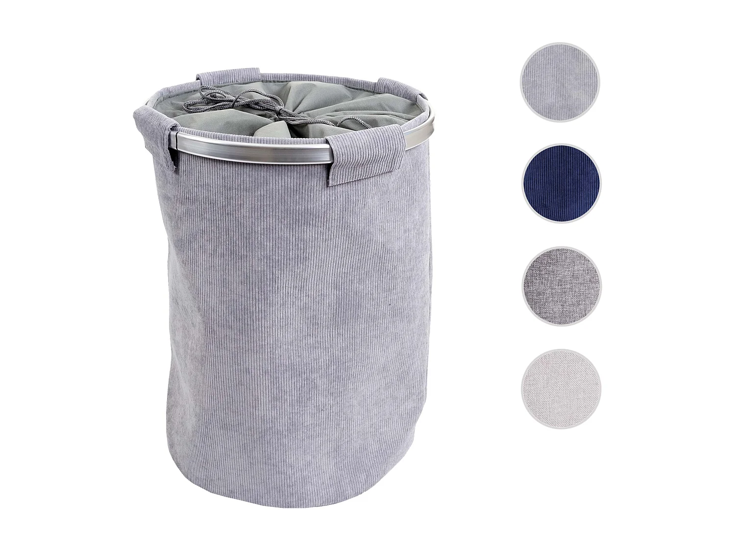 Wasbak MCW-C34 met net 65l Snoer,  koord grijs