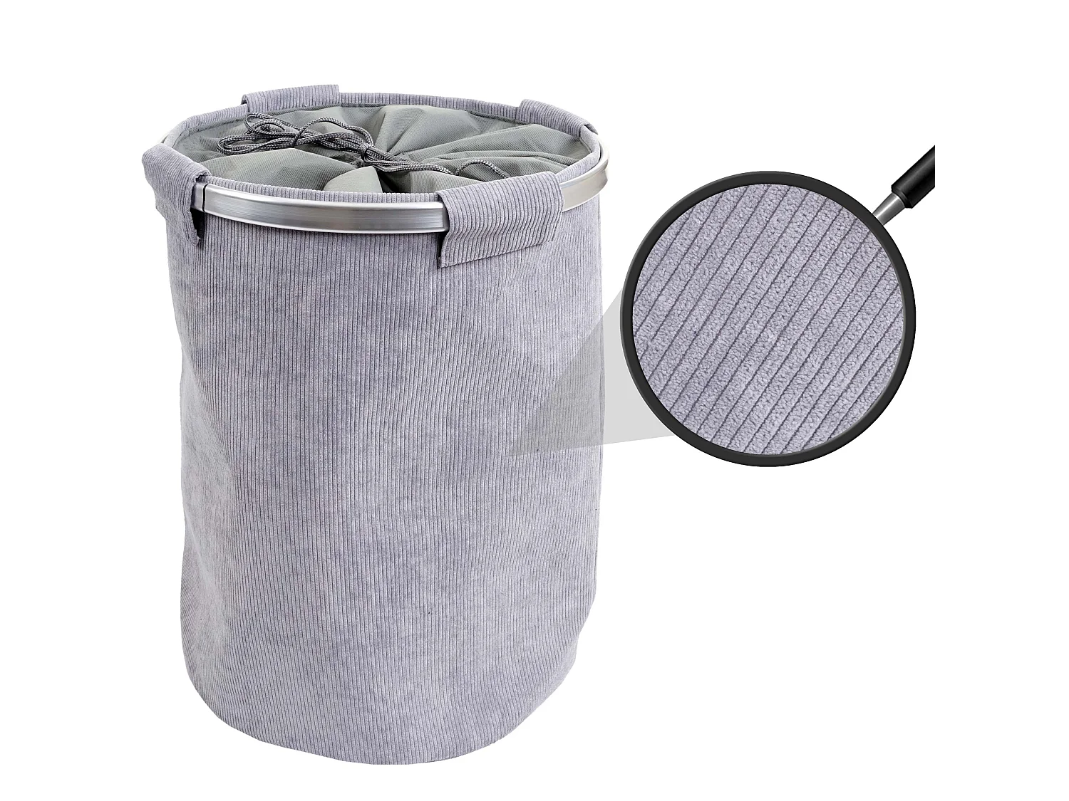 Waszak MCW-C34 met net 65 l koord,  koord grijs