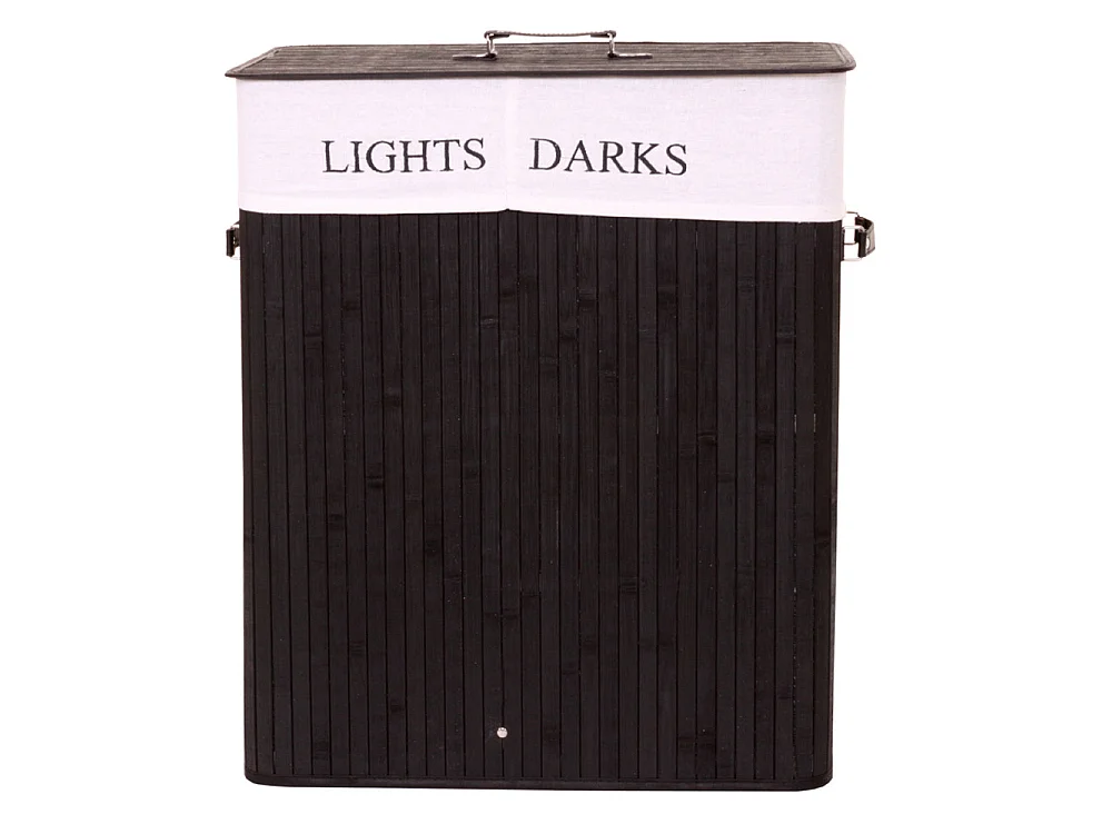 Wäschekorb MCW-C21, Schwarz