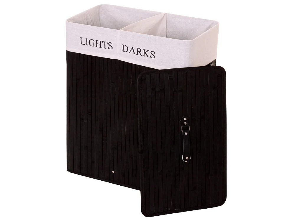 Cesto para la ropa MCW-C21,  negro