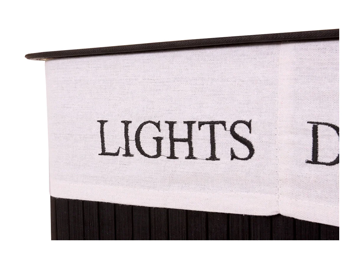 Cesto para la ropa MCW-C21,  negro