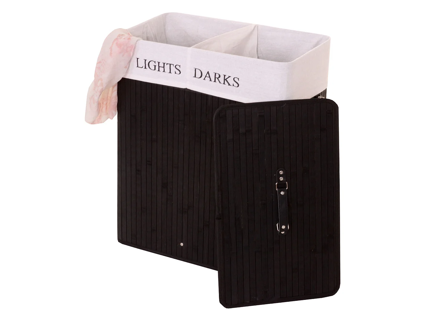 Panier à linge MCW-C21,  noir