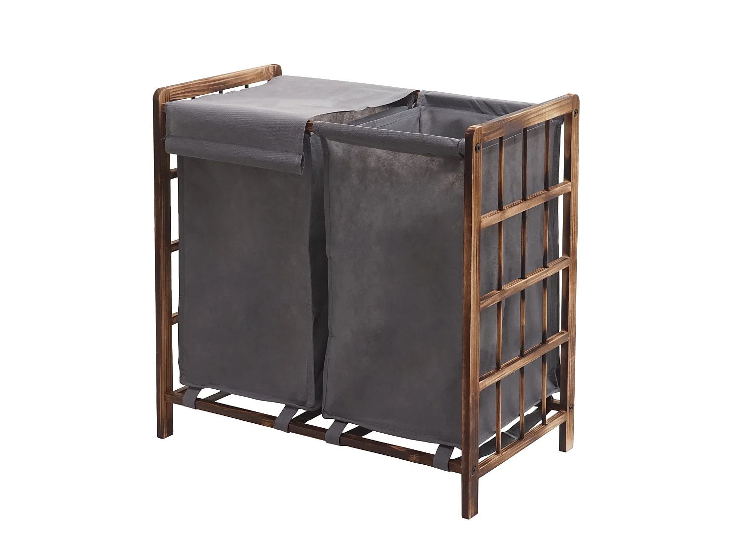 Wasverzamelaar MCW-B60,  bruin, grijs deksel