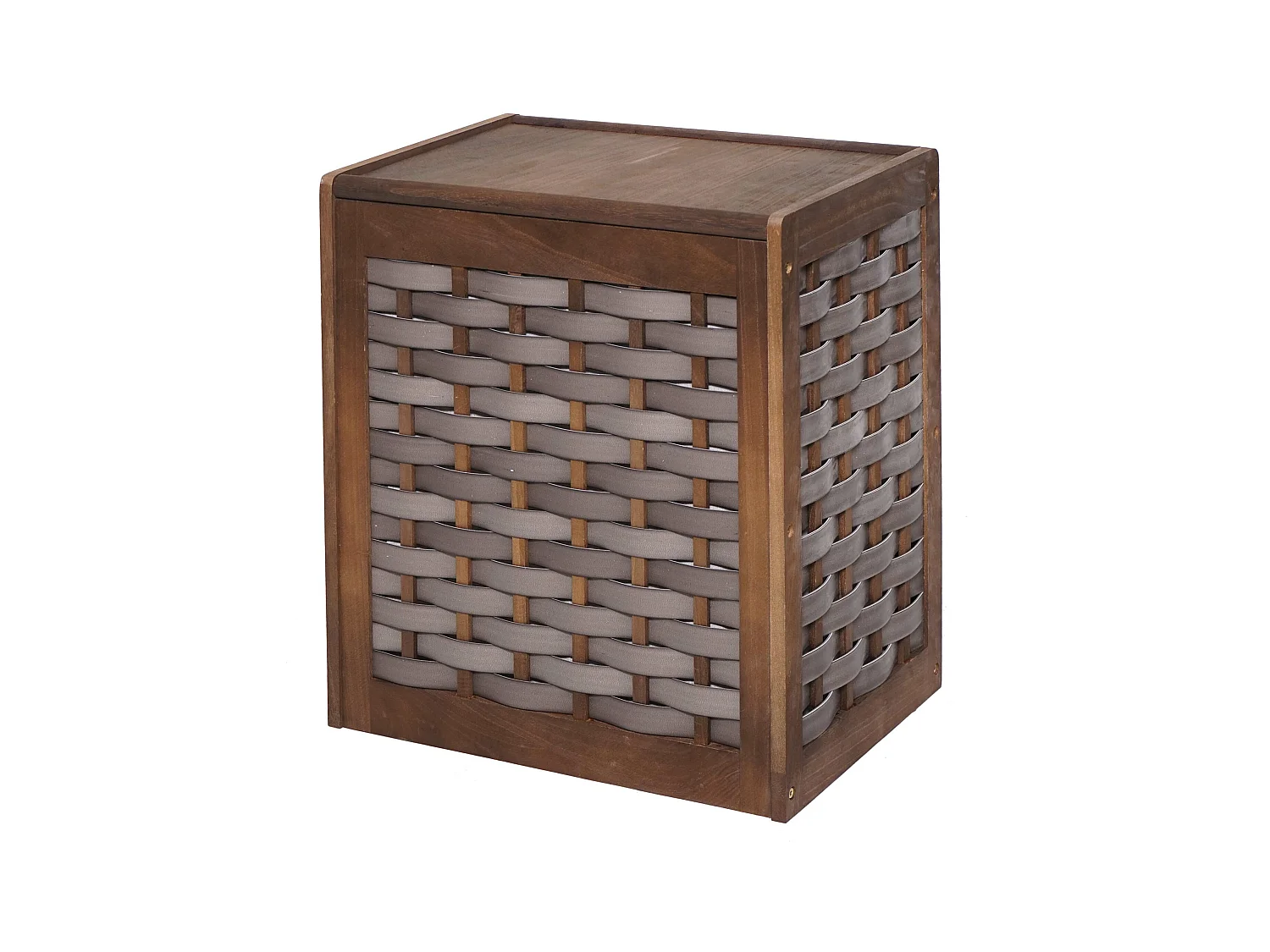 Kosz na pranie MCW-G37,  brązowy