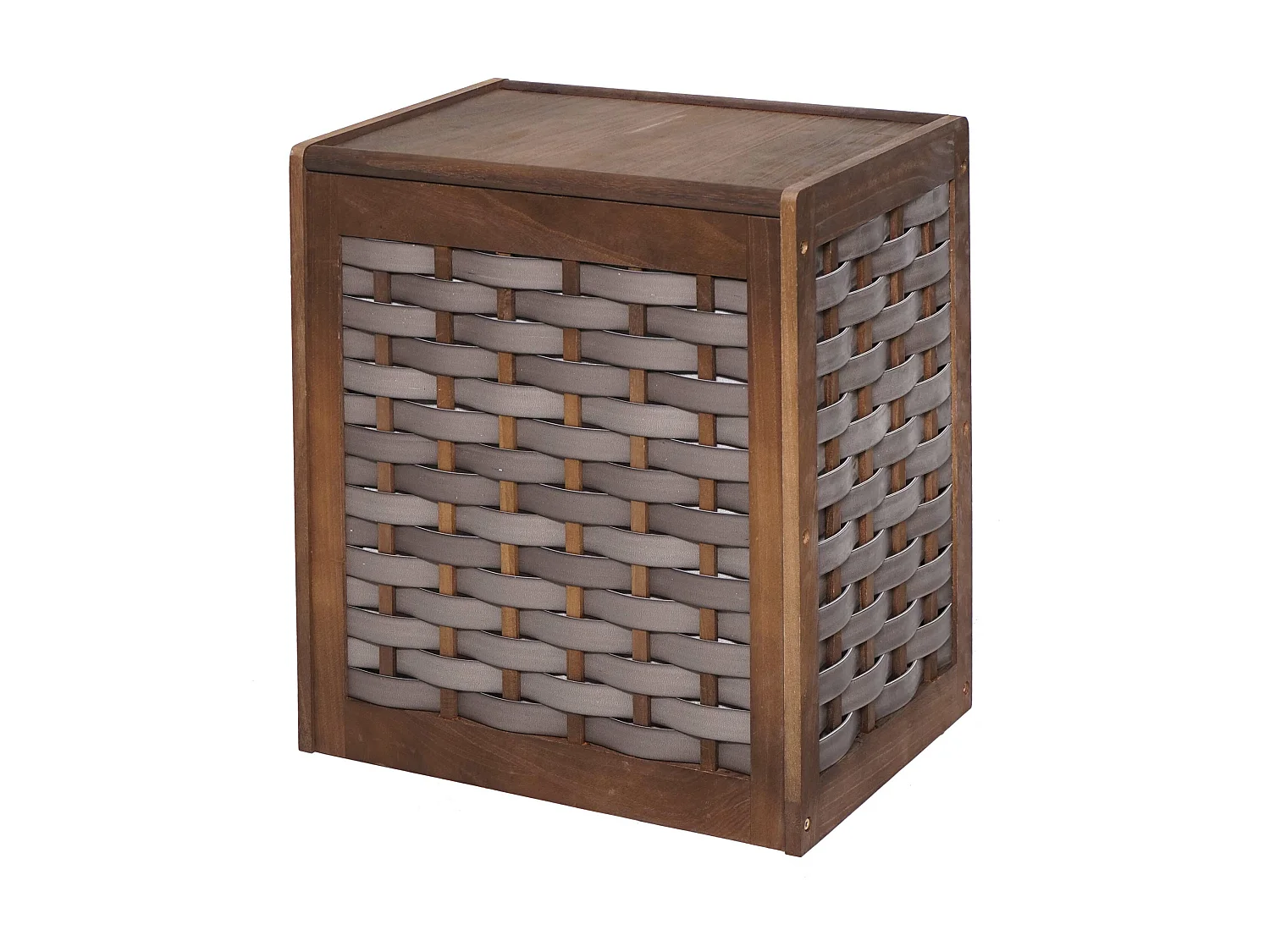 Panier à linge MCW-G37,  brun