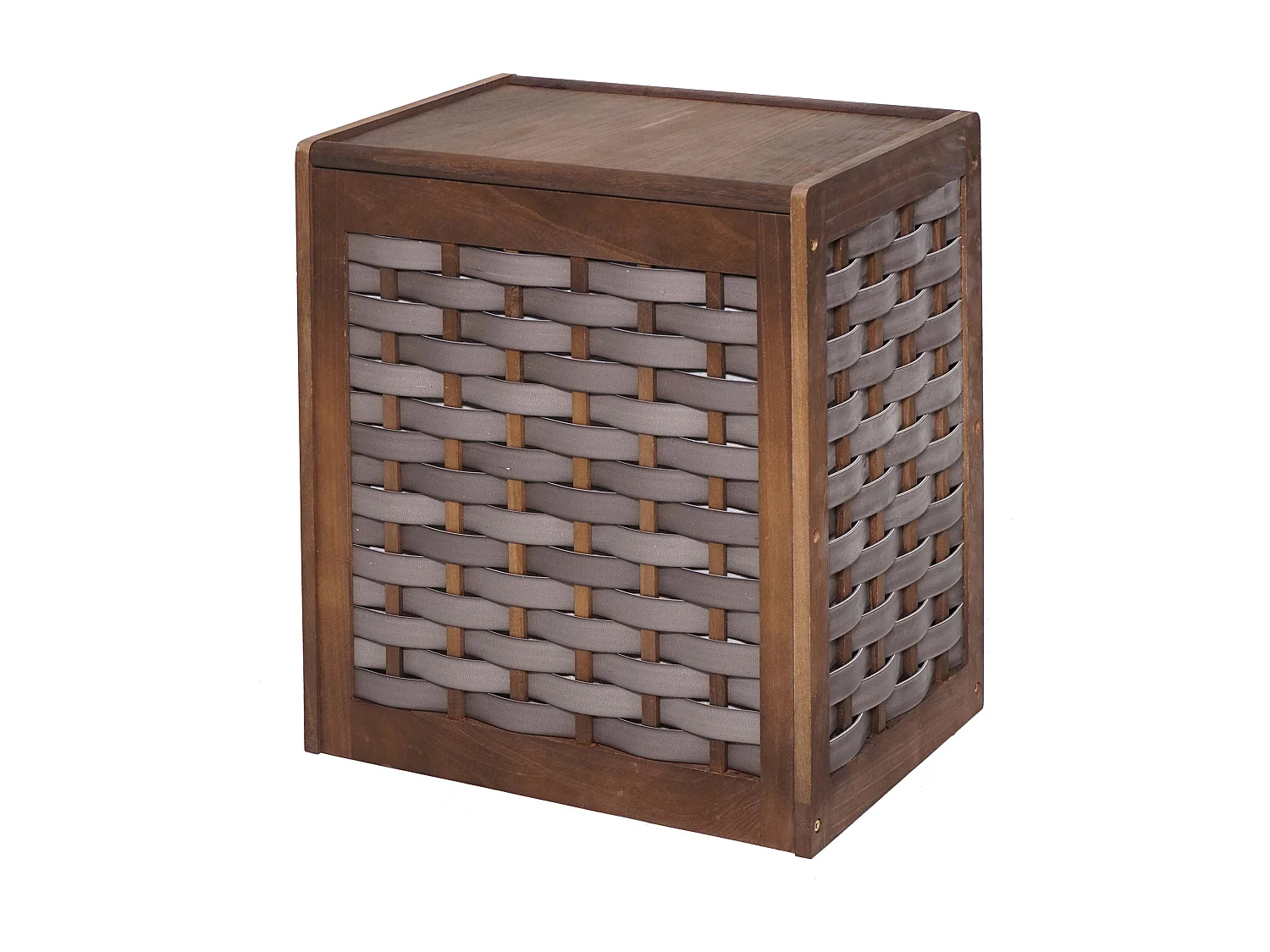 Panier à linge MCW-G37,  brun