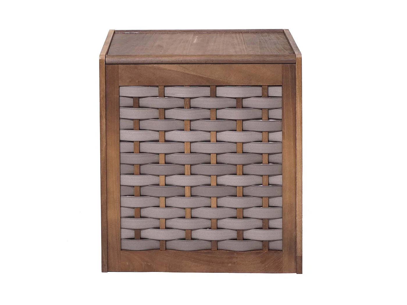 Panier à linge MCW-G37,  brun