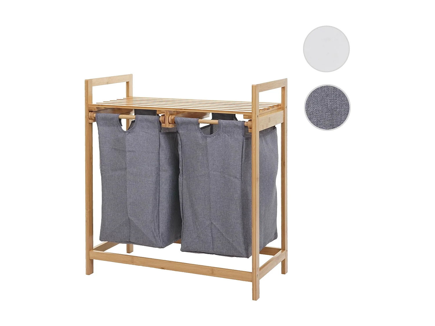 Coletor de roupa MCW-B83,  cinzento escuro