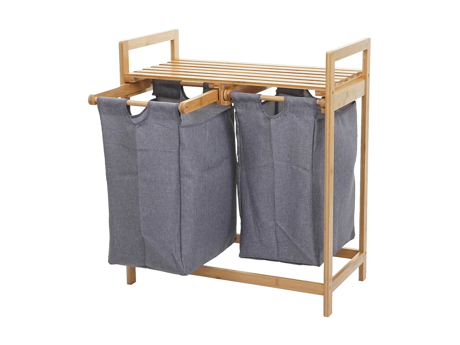 Collecteur de linge MCW-B83,  gris foncé