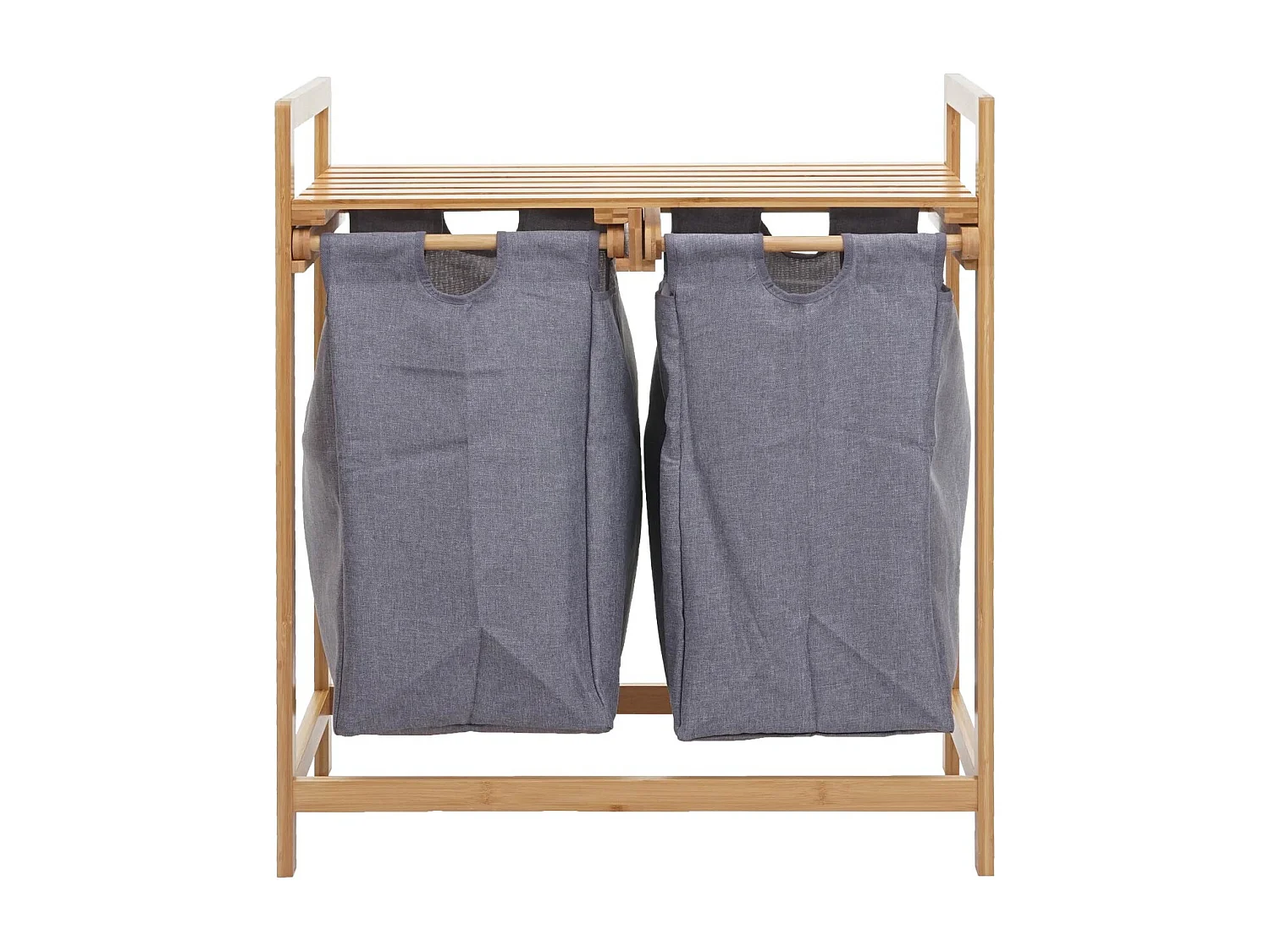 Collecteur de linge MCW-B83,  gris foncé