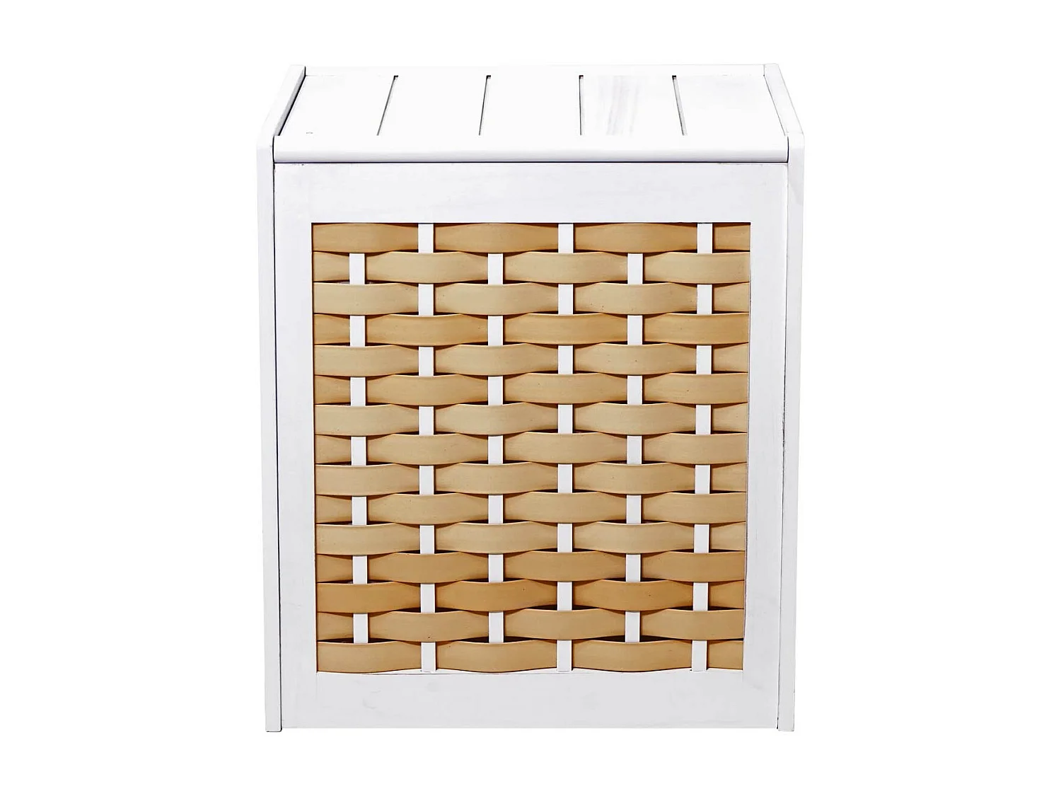 Panier à linge MCW-G37,  blanc