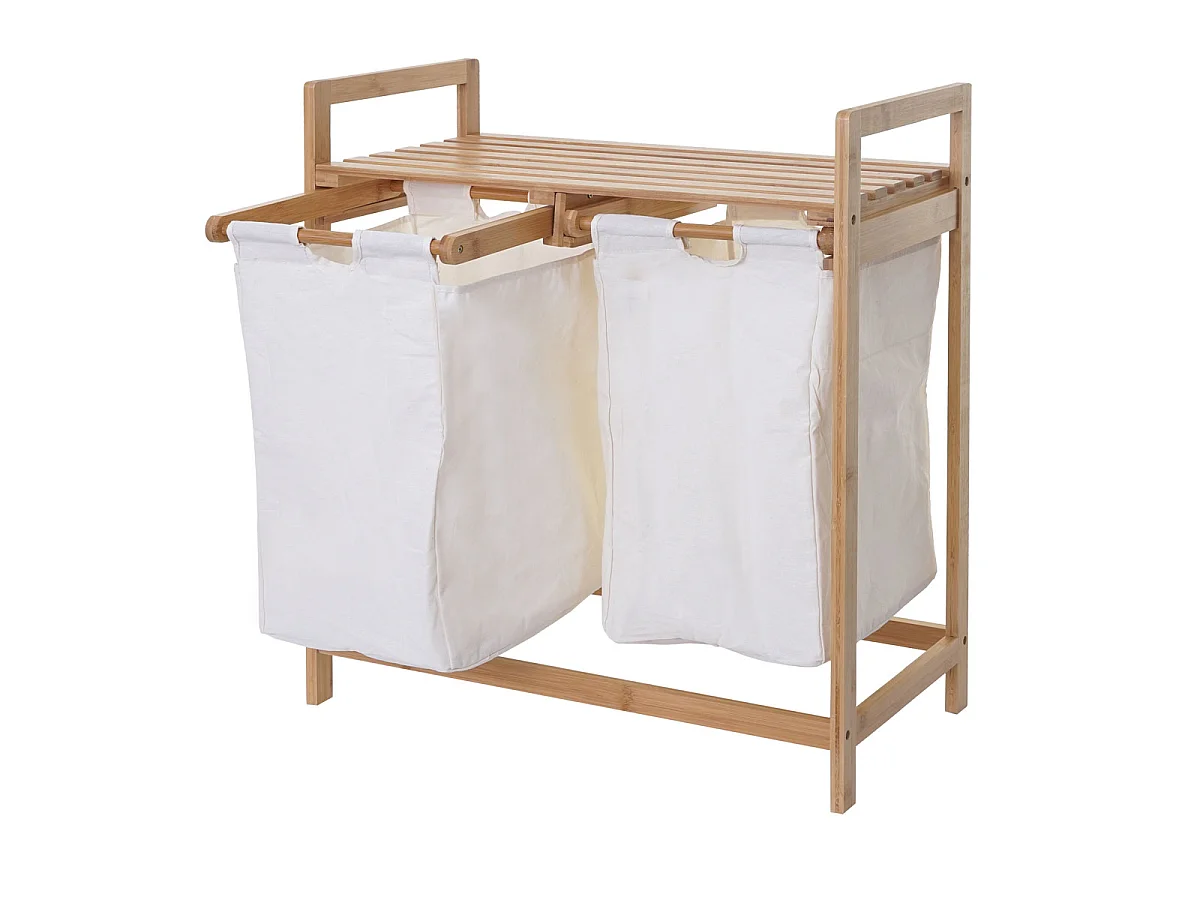 Colector de lavandería MCW-B83,  blanco