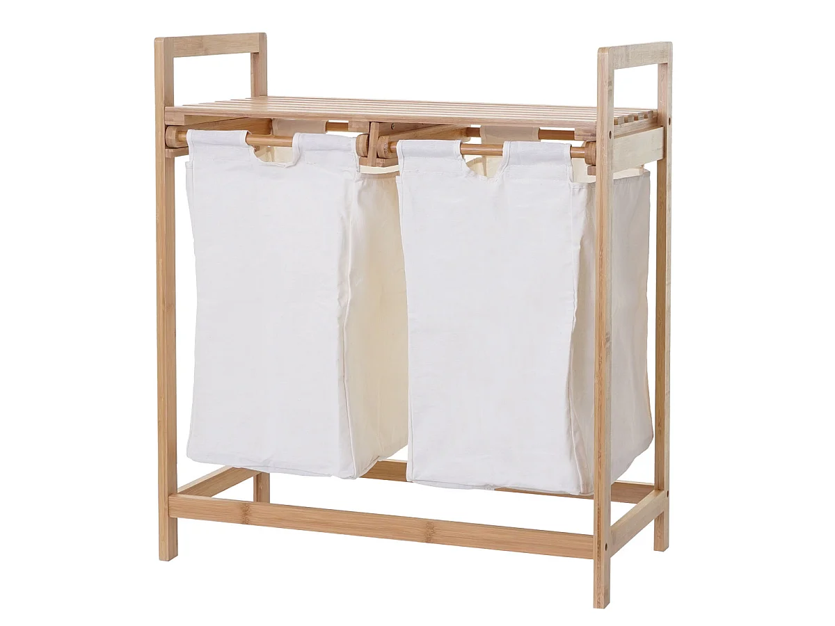 Collecteur de linge MCW-B83,  blanc
