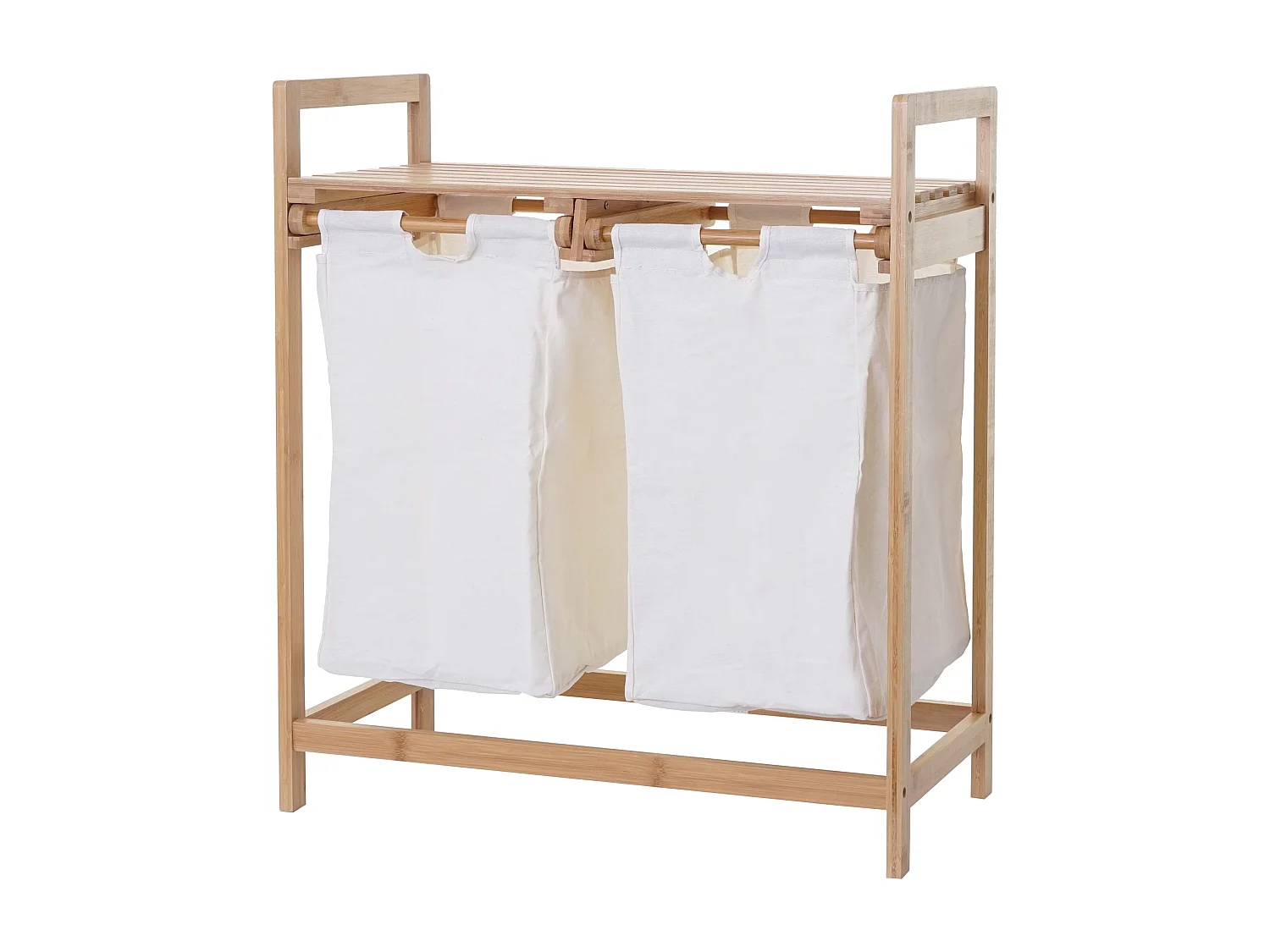 Coletor de roupa MCW-B83,  branco