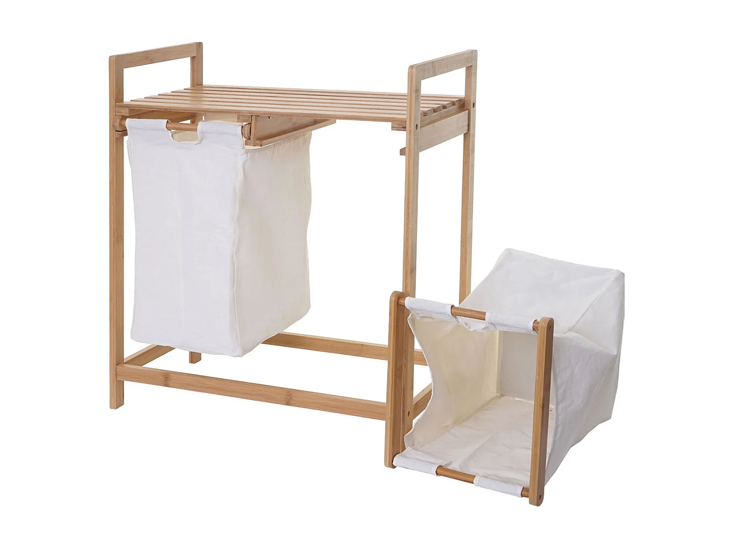 Coletor de roupa MCW-B83,  branco