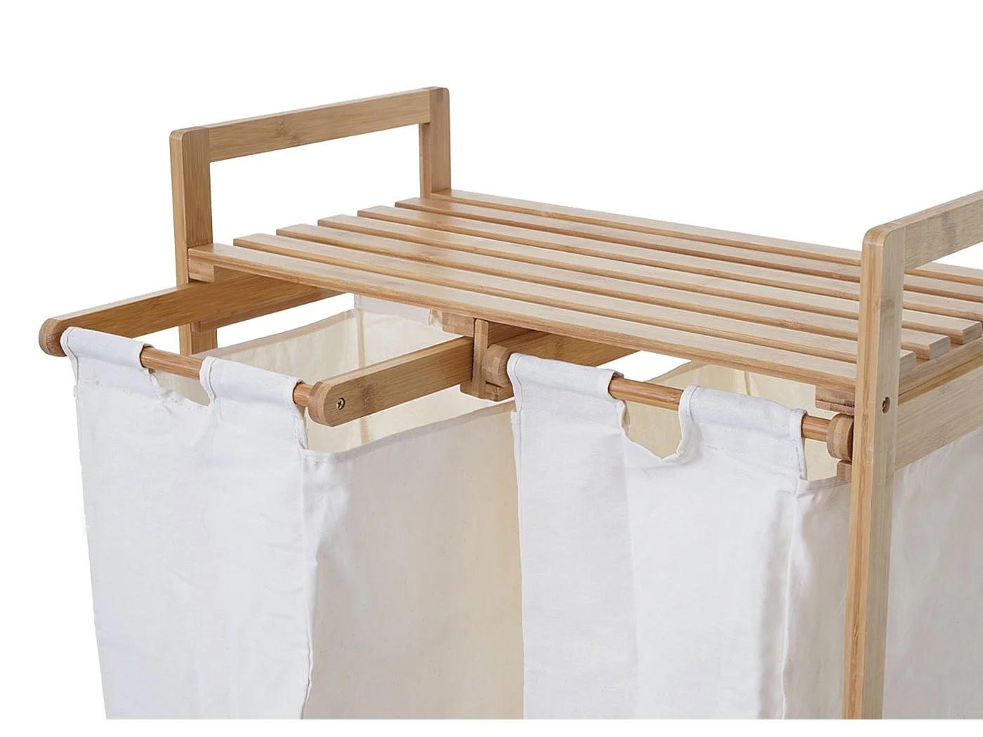 Coletor de roupa MCW-B83,  branco